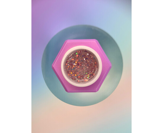 Зображення 3 Блискітки для нігтів You Are Cute Glitter Gel 02, 5 мл, Об'єм (мл, г): 5, Колір: 02