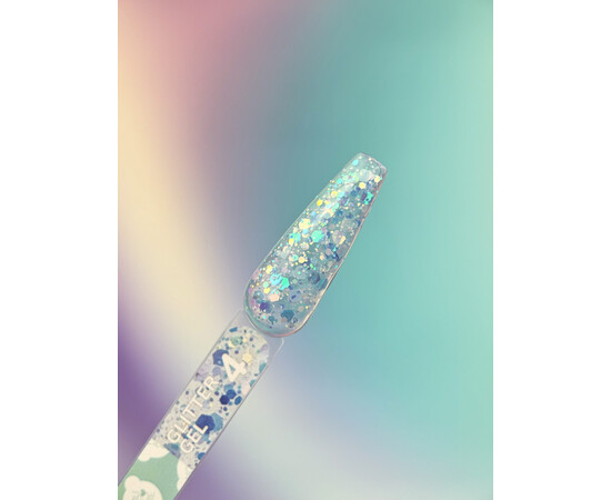 Зображення 2 Блискітки для нігтів You Are Cute Glitter Gel 04, 5 мл, Об'єм (мл, г): 5, Колір: 04