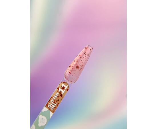 Изображение 2 Блестки для ногтей You Are Cute Glitter Gel 11, 5 мл, Объем (мл, г): 5, Цвет: 11