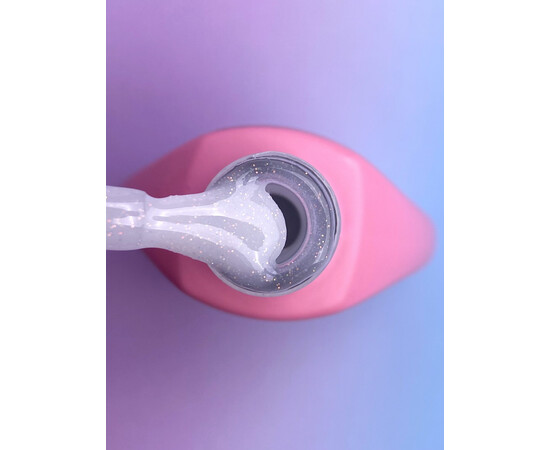 Зображення 3 Рідкий гель для зміцнення та моделювання нігтів You Are Cute Bottle Gel 13 молочна вуаль з шимером, 5 мл, Об'єм (мл, г): 5, Колір: 13