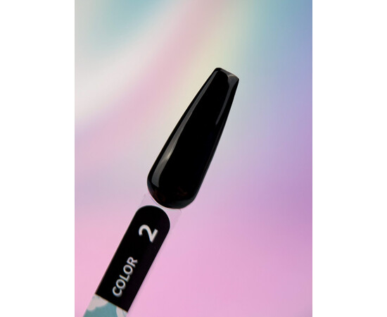 Изображение 2 Гель-лак You Are Cute Color Gel 002 черный, 5 мл, Объем (мл, г): 5, Цвет: 002