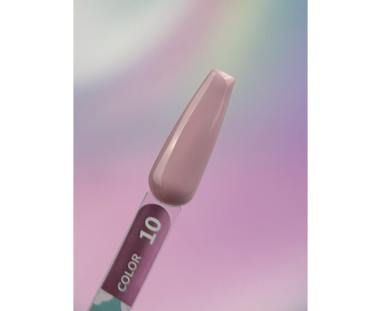 Изображение 2 Гель-лак You Are Cute Color Gel 010 светлый молочно-лиловый, 5 мл, Объем (мл, г): 5, Цвет: 010