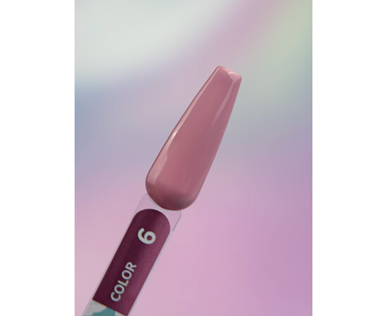 Зображення 2 Гель-лак You Are Cute Color Gel 006 приглушений рожевий, 5 мл, Об'єм (мл, г): 5, Колір: 006