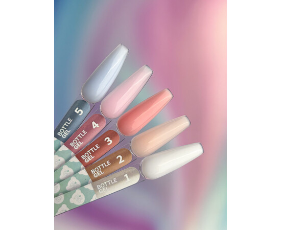 Изображение 4 Жидкий гель для укрепления и моделирования ногтей You Are Cute Bottle Gel 03 розовый, 5 мл, Объем (мл, г): 5, Цвет: 03
