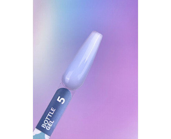 Зображення 2 Рідкий гель для зміцнення та моделювання нігтів You Are Cute Bottle Gel 05 блакитна вуаль, 15 мл, Об'єм (мл, г): 15, Колір: 05