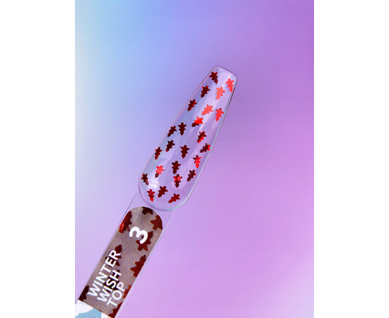 Изображение 2 Топ для гель-лака You Are Cute Top Winter Wish 03, 5 мл, Объем (мл, г): 5, Цвет: 03