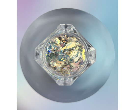 Зображення 3 Сухі блискітки для нігтів You Are Cute Magic Sparkles 01 бірюзово-золотий хамелеон, 0.2 г, Колір: 01