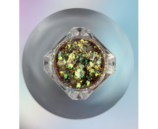 Изображение 3 Сухие блестки для ногтей You Are Cute Magic Sparkles 02 розово-золотой хамелеон, 0.2 г, Цвет: 02