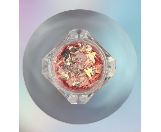 Изображение 3 Сухие блестки для ногтей You Are Cute Magic Sparkles 03 палево-голубой хамелеон, 0.2 г, Цвет: 03