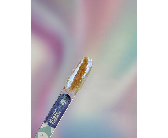 Изображение 2 Сухие блестки для ногтей You Are Cute Magic Sparkles 04 желто-голубой хамелеон, 0.2 г, Цвет: 04