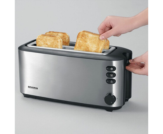 Зображення 3 Автоматичний тостер з довгими слотами Severin AT 2509, 1400 Вт