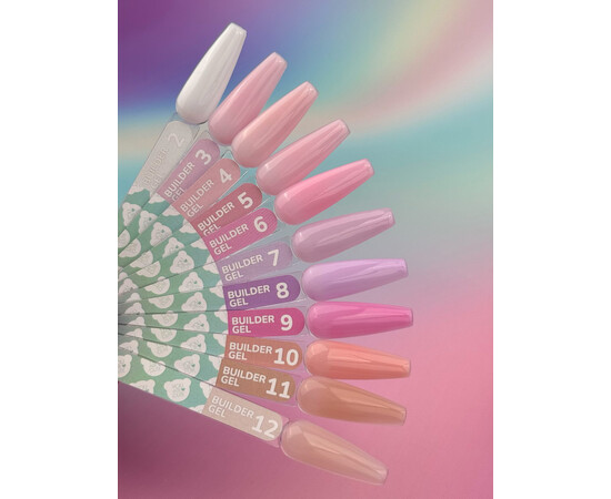 Зображення 3 Гель для нарощування You Are Cute Builder Gel 01 прозорий, 15 мл, Об'єм (мл, г): 15, Колір: 01