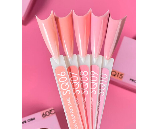 Зображення 2 База для гель-лаку Moon Full Nude PRO Base SQ09, 30 мл, Об'єм (мл, г): 30, Колір: SQ09