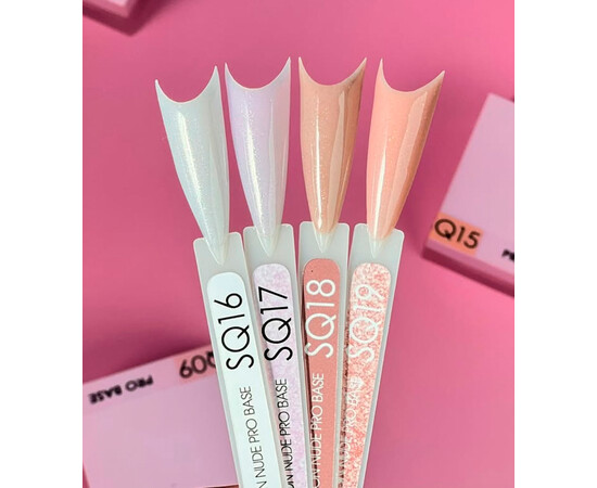 Зображення 3 База для гель-лаку Moon Full Nude PRO Base SQ17, 30 мл, Об'єм (мл, г): 30, Колір: SQ17