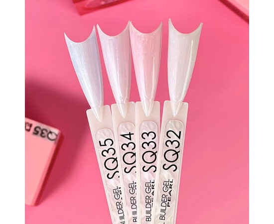 Изображение 3 Моделирующий гель Moon Full Pearl Builder Gel SQ34, 30 мл, Объем (мл, г): 30, Цвет: SQ34