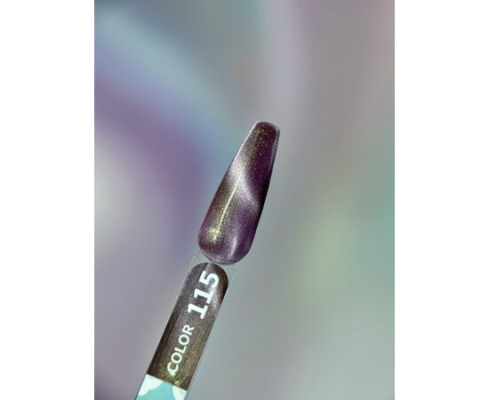 Изображение 2 Гель-лак You Are Cute Color Gel 115 светоотражающий с эффектом кошачий глаз сухая роза с перламутром, 5 мл, Объем (мл, г): 5, Цвет: 115