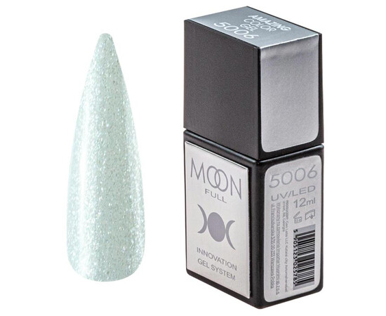 Зображення  Гель-лак Moon Full Amazing Color Gel polish 5005, 12 мл , Об'єм (мл, г): 12, Колір: 5005