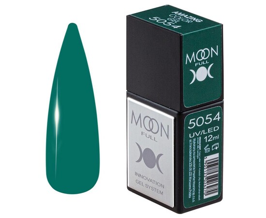 Зображення  Гель-лак Moon Full Amazing Color Gel polish 5054, 12 мл , Об'єм (мл, г): 12, Колір: 5054