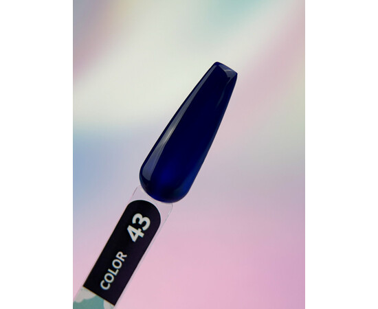 Изображение 2 Гель-лак You Are Cute Color Gel 043 синий индиго, 5 мл, Объем (мл, г): 5, Цвет: 043