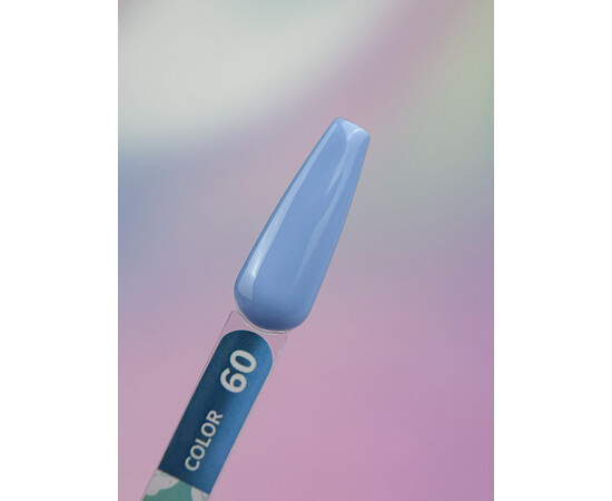 Зображення 2 Гель-лак You Are Cute Color Gel 060 морозний бузково-блакитний, 5 мл, Об'єм (мл, г): 5, Колір: 060