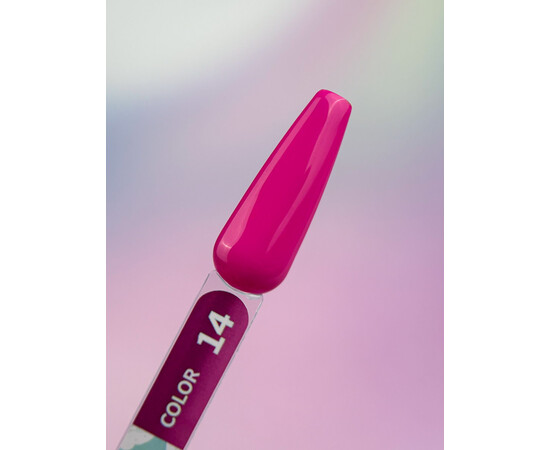 Зображення 2 Гель-лак You Are Cute Color Gel 014 квітковий рожевий, 5 мл, Об'єм (мл, г): 5, Колір: 014