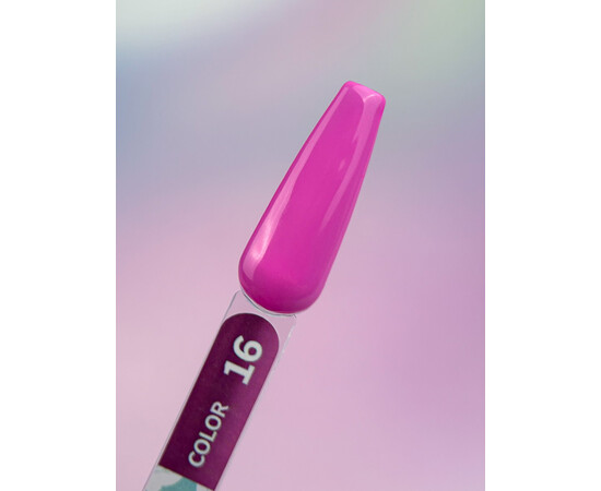 Зображення 2 Гель-лак You Are Cute Color Gel 016 рожевий барбі, 5 мл, Об'єм (мл, г): 5, Колір: 016