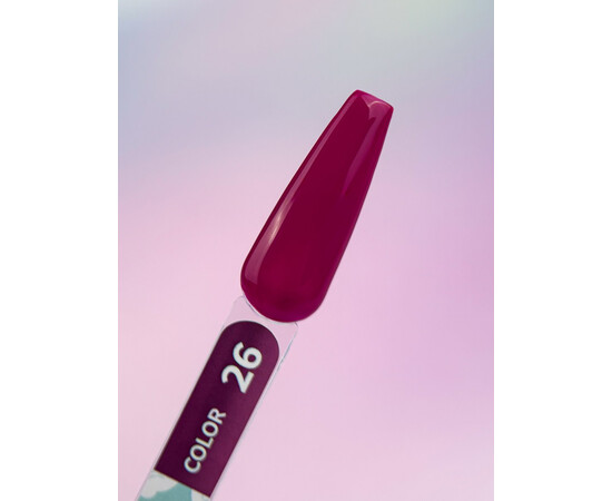 Зображення 2 Гель-лак You Are Cute Color Gel 026 малинова фуксія, 5 мл, Об'єм (мл, г): 5, Колір: 026