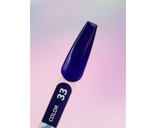 Изображение 2 Гель-лак You Are Cute Color Gel 033 фиолетовый индиго, 5 мл, Объем (мл, г): 5, Цвет: 033
