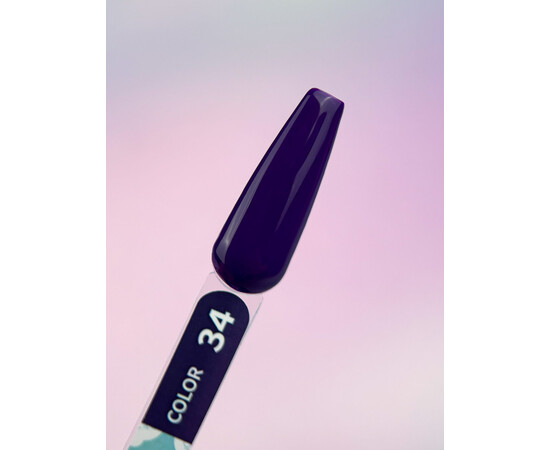 Зображення 2 Гель-лак You Are Cute Color Gel 034 фіолетовий, 5 мл, Об'єм (мл, г): 5, Колір: 034