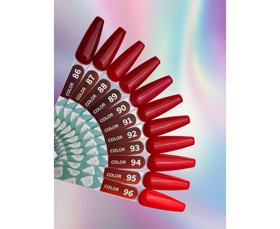 Изображение 4 Гель-лак You Are Cute Color Gel 086 вишнево-красный, 5 мл, Объем (мл, г): 5, Цвет: 086