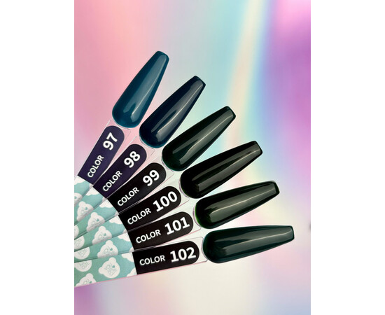 Изображение 4 Гель-лак You Are Cute Color Gel 102 темно-зеленый хаки, 5 мл, Объем (мл, г): 5, Цвет: 102