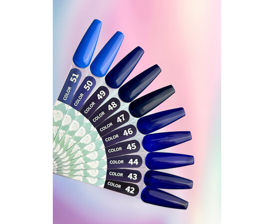 Изображение 4 Гель-лак You Are Cute Color Gel 045 насыщенный фиолетово-синий, 5 мл, Объем (мл, г): 5, Цвет: 045