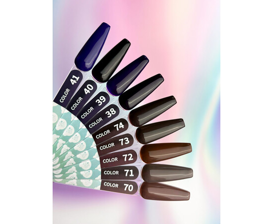 Зображення 4 Гель-лак You Are Cute Color Gel 039 фіолетова слива, 5 мл, Об'єм (мл, г): 5, Колір: 039