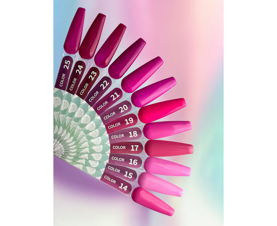 Зображення 4 Гель-лак You Are Cute Color Gel 018 лілово-рожевий, 5 мл, Об'єм (мл, г): 5, Колір: 018