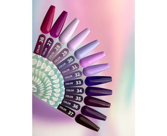 Зображення 4 Гель-лак You Are Cute Color Gel 031 лілово-рожевий, 5 мл, Об'єм (мл, г): 5, Колір: 031