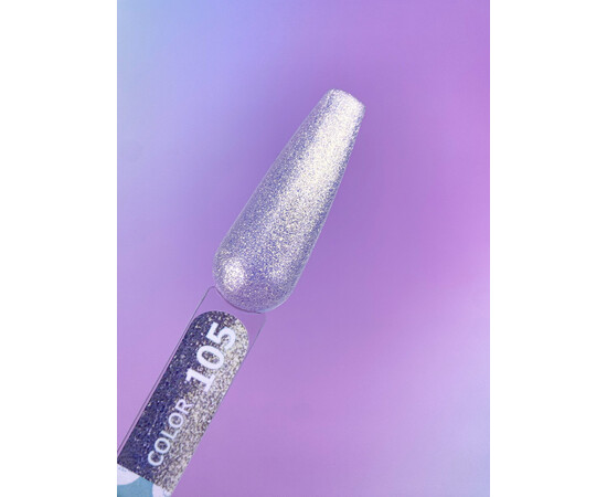 Изображение 2 Гель-лак You Are Cute Color Gel 105 айвори с шимером, 5 мл, Объем (мл, г): 5, Цвет: 105