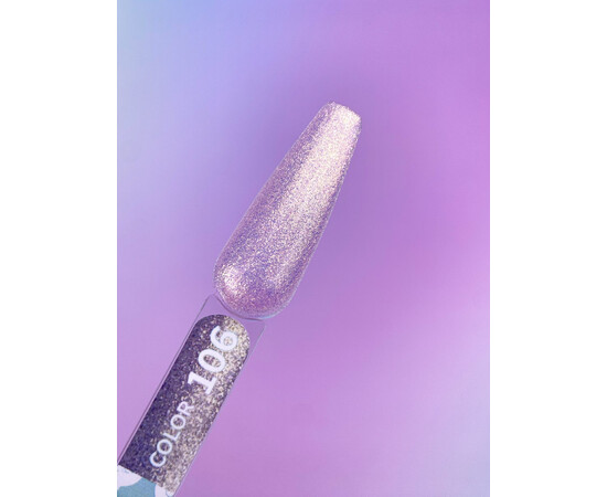 Изображение 2 Гель-лак You Are Cute Color Gel 106 розовый с шимером, 5 мл, Объем (мл, г): 5, Цвет: 106