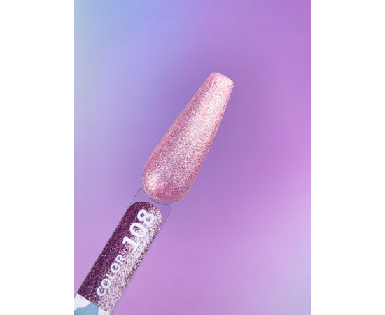 Зображення 2 Гель-лак You Are Cute Color Gel 108 рожево-персиковий з шимером, 5 мл, Об'єм (мл, г): 5, Колір: 108