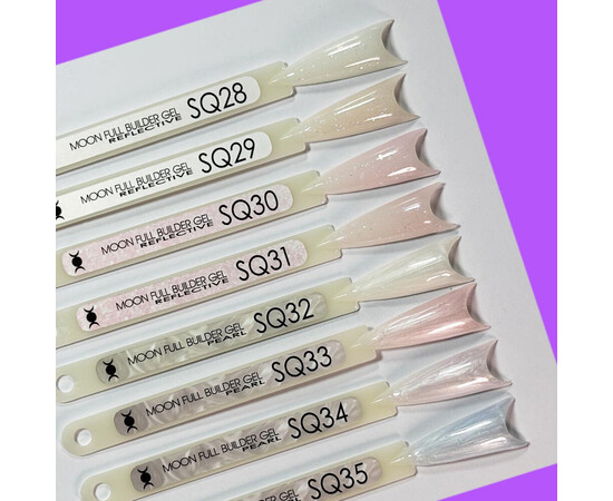Изображение 2 Моделирующий гель Moon Full Reflective Builder Gel SQ31, 30 мл, Объем (мл, г): 30, Цвет: SQ31