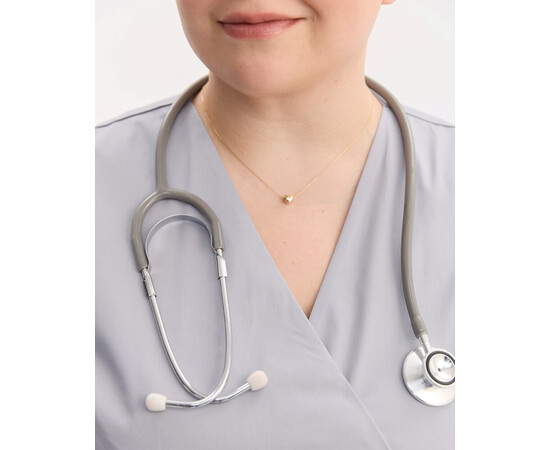 Изображение 4 Медицинский костюм женский Киото серый +SIZE р. 56, "БЕЛЫЙ ХАЛАТ" 571-328-679, Размер: 56, Цвет: серый