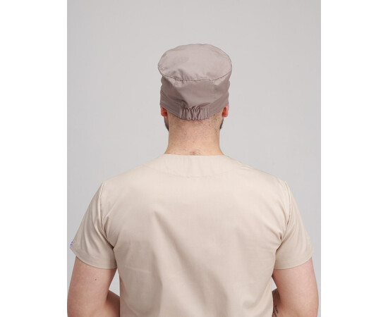 Зображення 3 Медична шапочка мокко, "БІЛИЙ ХАЛАТ" 169-421-667, Цвет: моко