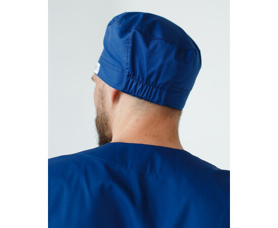 Изображение 3 Медицинская шапочка синяя, "БЕЛЫЙ ХАЛАТ" 169-322-667, Цвет: синий