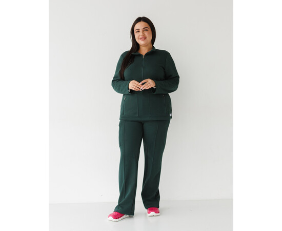 Изображение 3 Медицинский костюм женский Ванкувер зеленый р. 4XL-5XL, "БЕЛЫЙ ХАЛАТ" 524-350-758, Размер: 4XL-5XL, Цвет: зеленый