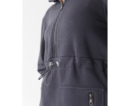 Зображення 6 Медичний костюм жіночий Ванкувер графіт р. 4XL-5XL, "БІЛИЙ ХАЛАТ" 524-503-758, Розмір: 4XL-5XL, Цвет: графитовый