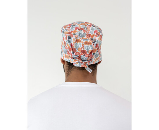 Изображение 6 Медицинская классическая шапочка на завязках с принтом Organic, "БЕЛЫЙ ХАЛАТ" 449-417-960, Цвет: organic