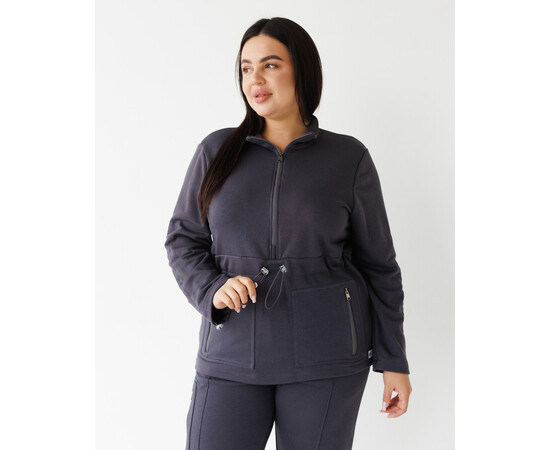 Зображення 4 Медичний костюм жіночий Ванкувер графіт р. L-XL, "БІЛИЙ ХАЛАТ" 524-503-758, Розмір: L-XL, Цвет: графитовый