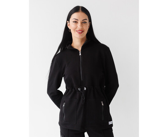 Зображення 5 Медичний костюм жіночий Ванкувер чорний р. 2XL-3XL, "БІЛИЙ ХАЛАТ" 524-321-758, Розмір: 2XL-3XL, Цвет: чорний