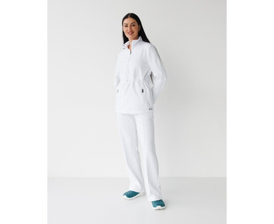 Зображення 2 Медичний костюм жіночий Ванкувер білий р. 4XL-5XL, "БІЛИЙ ХАЛАТ" 524-324-758, Розмір: 4XL-5XL, Цвет: білий