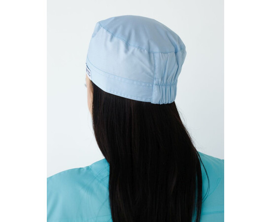 Зображення 3 Медична шапочка лазурна, "БІЛИЙ ХАЛАТ" 169-462-758, Цвет: лазурный