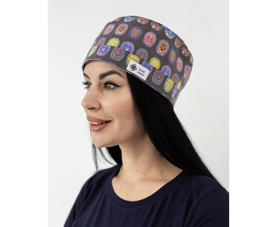 Зображення 3 Медична шапочка з принтом MRT, "БІЛИЙ ХАЛАТ" 169-417-961, Цвет: mrt